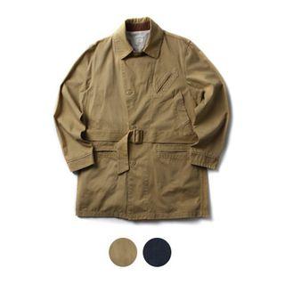 Belted Single-breasted Trench Coat