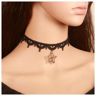Star Lace Choker