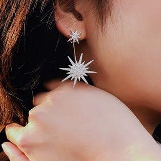 Star Drop Statement Earring