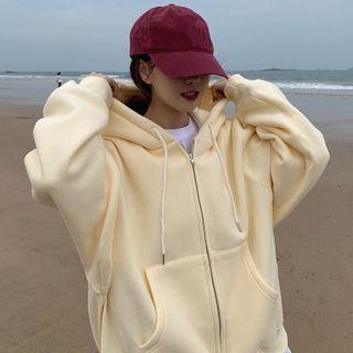 Hooded Zipper Sweatshirt