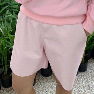 Plain Shorts Cherry Pink - One Size