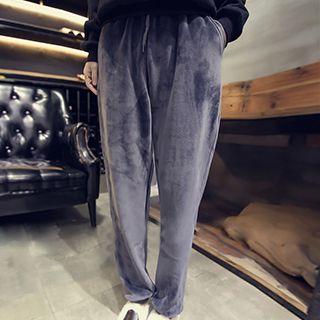 Drawstring Loose-fit Pants