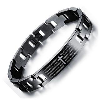 Cross Titanium Steel Bracelet