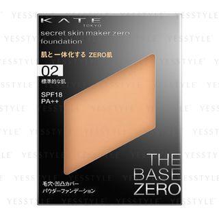 Kanebo - Kate Secret Skin Maker Zero Powder Foundation Spf 18 Pa++ (#02 Oc-c) (refill) 9.5g