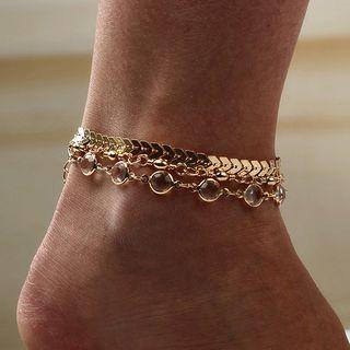 Set Of 3: Anklet