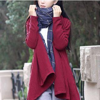 Open-front Oversized Jacket