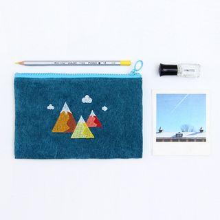 Corduroy Zip Purse