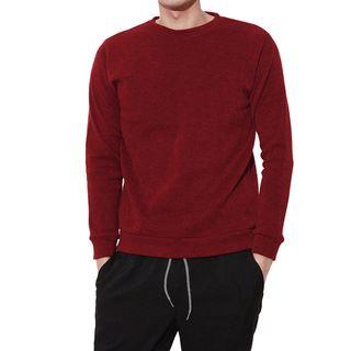 Plus Size Crew-neck M Lange Knit Top