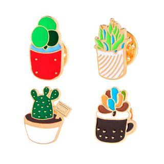 Plants Brooch