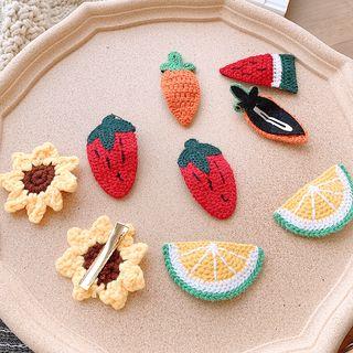Woven Fruit / Fruit Hair Clip