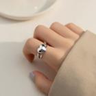 Heart Sterling Silver Ring 1 Pc - S925 Silver - Silver - One Size