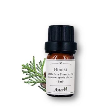 Aster Aroma - Hinoki 100% Pure Essential Oil Chamaecyparis Obtusa 5ml 5ml