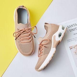 Mesh Panel Breathable Sneakers