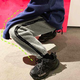 Fleece Lettering Sweatpants