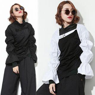 Long-sleeve Crop Top