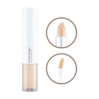 Nature Republic - Botanical Green Tea Dual Concealer (2 Colors) #02 Natural Beige
