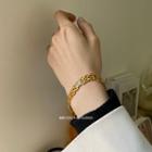 Metal Bracelet E93 - Bracelet - Gold - One Size