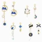 Non-matching Alloy Cat Dangle Earring (various Designs)