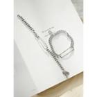 Clip-pendant Chain Bracelet