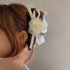 Flower Hair Claw Camellia Hair Claw - One Size