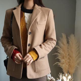 Three-button Patch-pocket Blazer