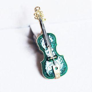 Violin Brooch