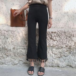 Tasseled Wide Leg Pants