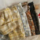 Plaid Loose-fit Light Jacket