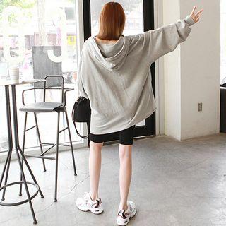V-neck Oversized Hoodie