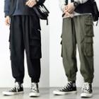 Plain Cargo Joggers / Set