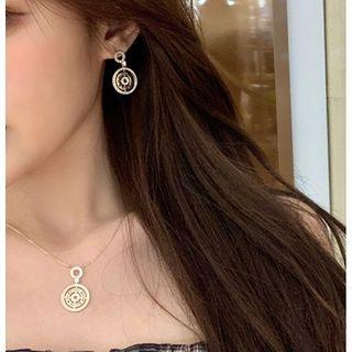 Lettering Dangle Earring / Necklace / Set