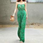 Floral Strappy Jumpsuit