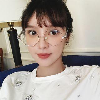 Octagon Non-prescription Eye Glasses