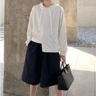 Irregular Hem Hoodie