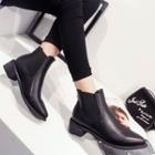 Low-heel Ankle Chelsea Boots