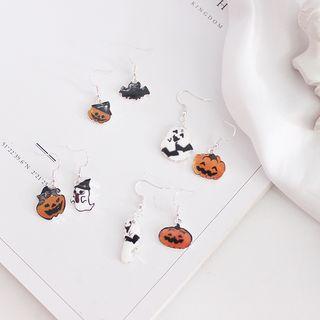 Non-matching Pumpkin Drop Earring