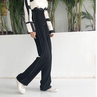 Loose-fit Boot-cut Pants