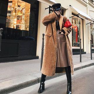 Button Wool Coat