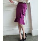 Frilled-detail Skirt
