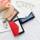 Multi-color Buttoned Wallet