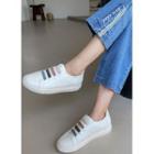 Contrast-banded Sneakers