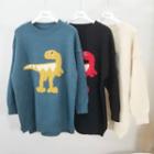 Long-sleeve Dinosaur Sweater