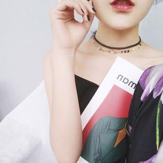 Sequined Segment Choker
