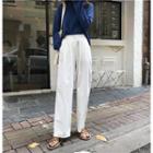 High-waist Loose-fit Wide-leg Pants