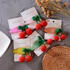 Cherry Hair Clip A0811 - Random Color - One Size