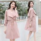 Drawcord Long Coat