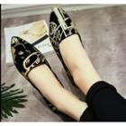 Printed Pointed Flats