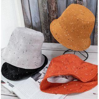 Printed Corduroy Bucket Hat