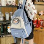 Pvc Panel Cow Themed Lightweight Backpack