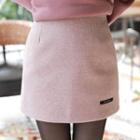 Handmade A-line Miniskirt